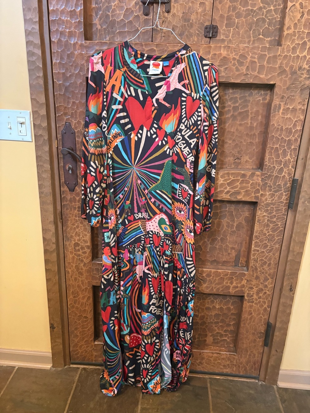 Farm Rio Anthropologie Maxi Dress